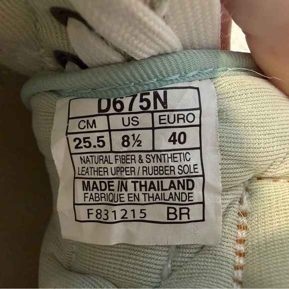 Onitsuka Tiger Mint Green Sneakers with White Stripes - Picture 10 of 10